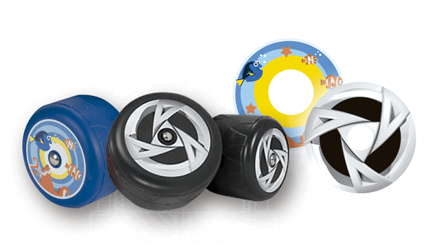 IML en extrusión de ruedas para juguetes